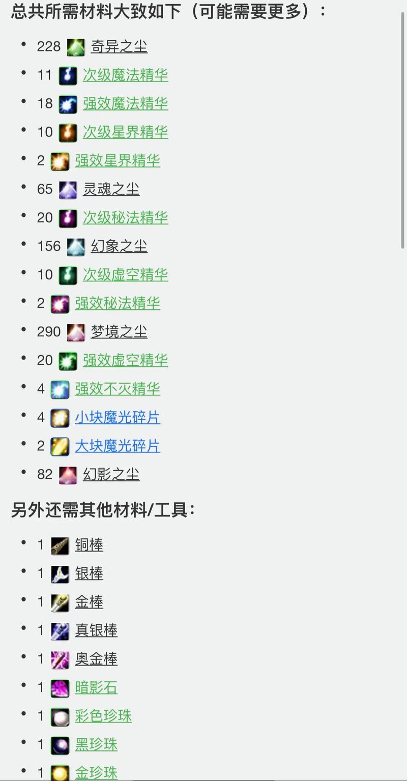 附魔师怎么玩,附魔师需要什么材料-第2张图片 附魔师怎么玩,附魔师需要什么材料-第2张图片