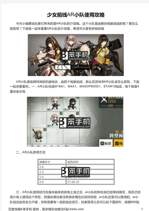 少女前线ar装备配置攻略-少女前线ar公式2020-第2张图片