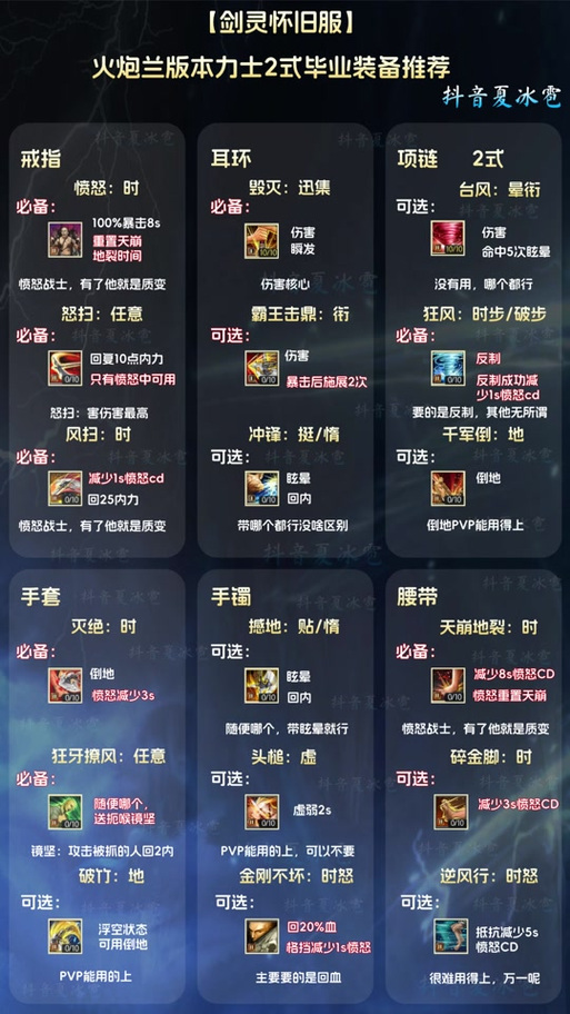 剑灵力士用什么武器，剑灵现在版本力士用什么属性-第2张图片