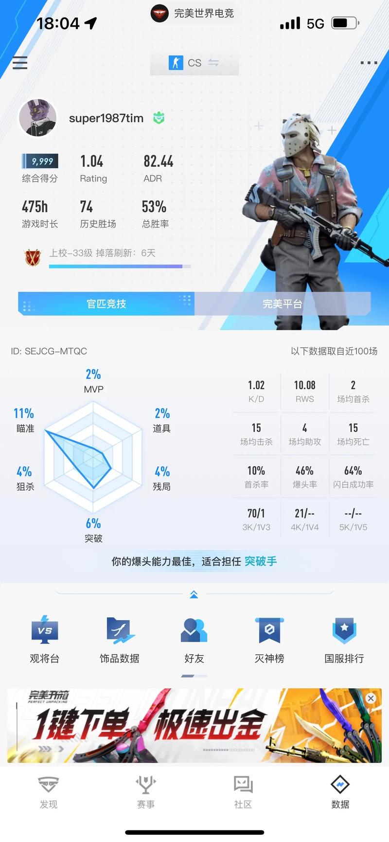 csgo大地球会掉吗-csgo大地球会掉段吗-第8张图片 csgo大地球会掉吗-csgo大地球会掉段吗-第8张图片