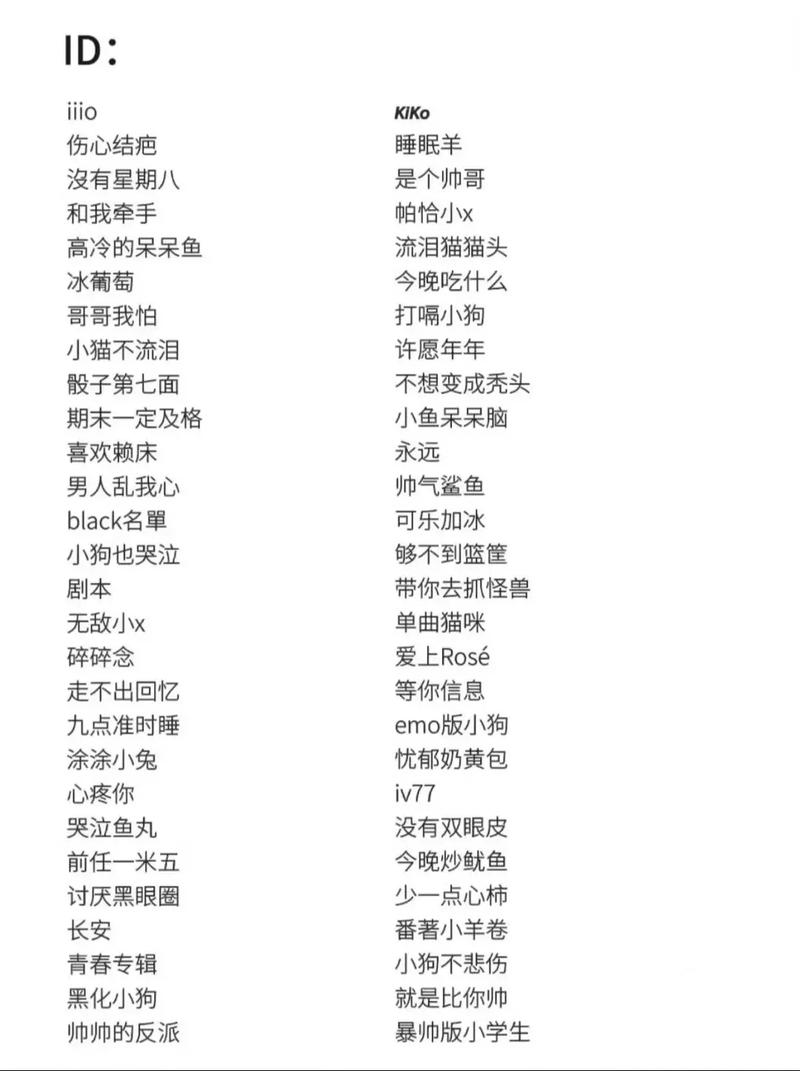 保护辅助专属名字/王者荣耀保护辅助的id-第5张图片