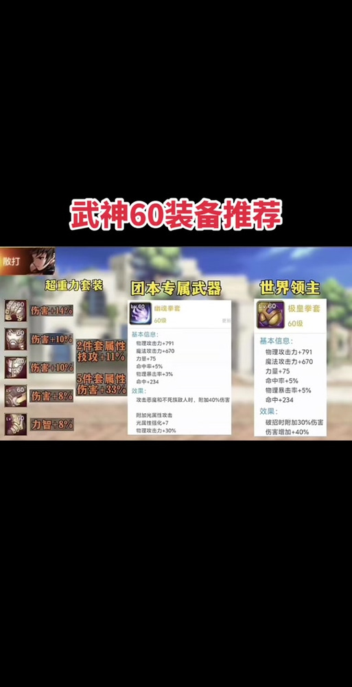 关于“异界装备属性怎么选”的解答-第5张图片