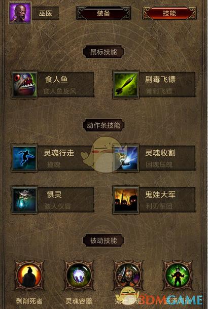 巫医没装备技能怎么办/巫医用什么套装-第2张图片 巫医没装备技能怎么办/巫医用什么套装-第2张图片