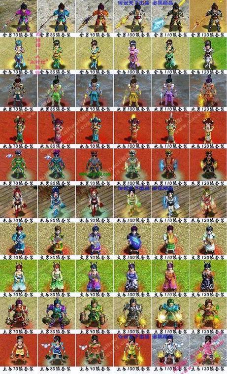 问道80力土成品装备，问道80级暴力土套装-第4张图片