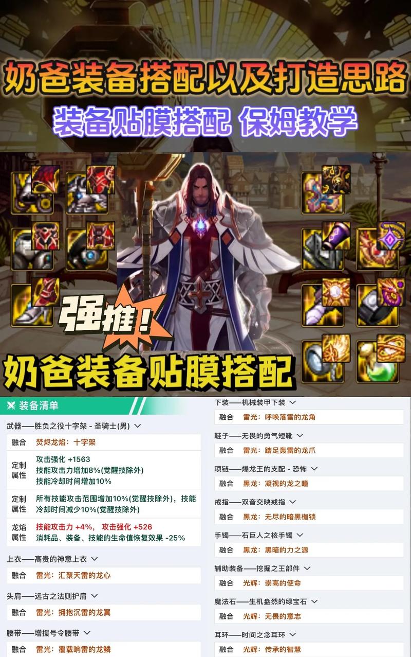 关于“奶爸奶量装备排名”的解答-第9张图片