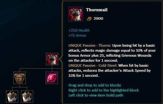 英雄联盟防御装备属性介绍/英雄联盟防御机制-第1张图片 英雄联盟防御装备属性介绍/英雄联盟防御机制-第1张图片