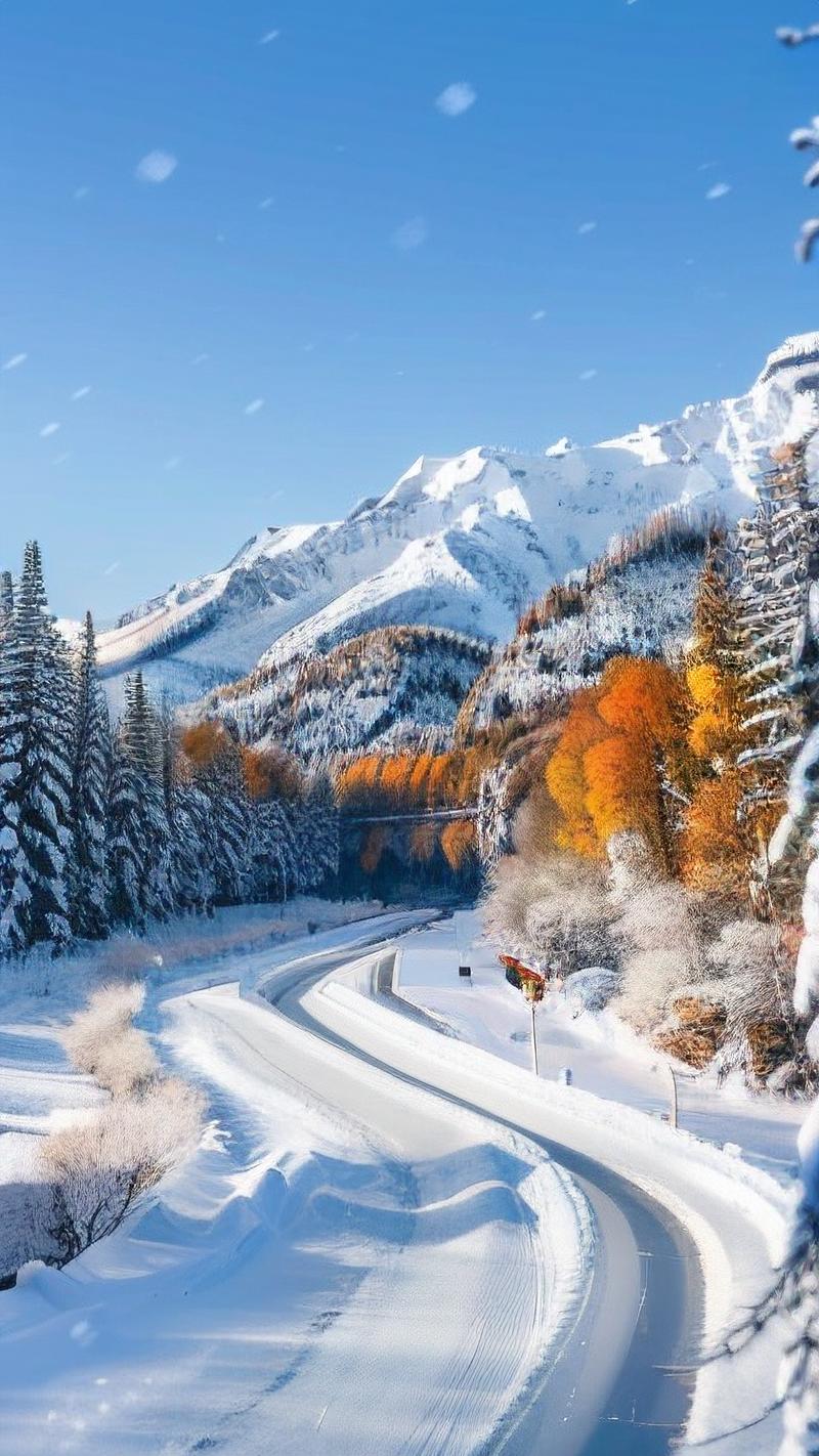 【冬天拍雪景怎么设置，冬天下雪拍照姿势】-第3张图片