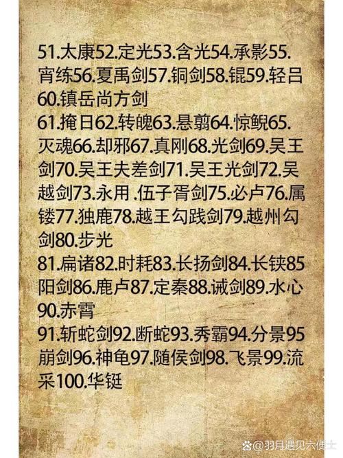 【剑宗神话装备排名，剑宗神话搭配表】-第4张图片