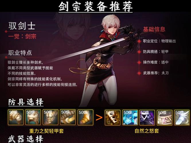 【剑宗神话装备排名，剑宗神话搭配表】-第3张图片