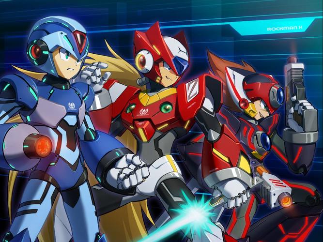 洛克人zx装甲/洛克人x7装甲-第2张图片