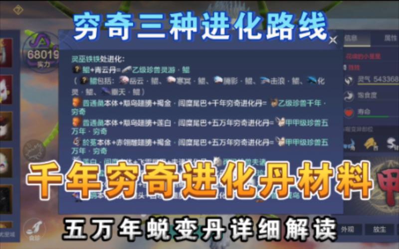 【穷奇进化需要什么，奇穷进化丹怎么弄】-第1张图片