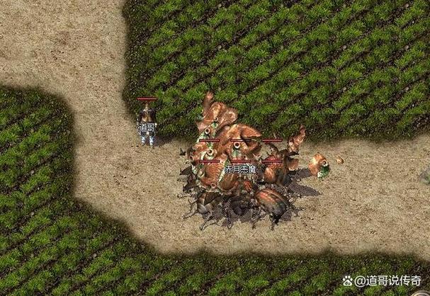 【传奇道士怎么打赤月恶魔，道士单挑赤月恶魔视频】-第2张图片