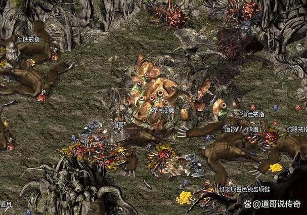 【传奇道士怎么打赤月恶魔，道士单挑赤月恶魔视频】-第9张图片