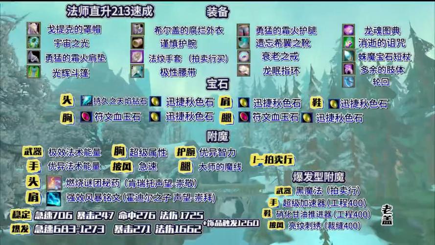 80级法师装备属性怎么选，80级法师毕业装备-第5张图片