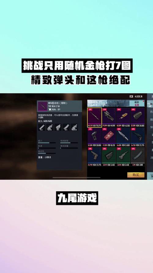 吃鸡游戏武器装备介绍，吃鸡武器大全介绍名字-第5张图片