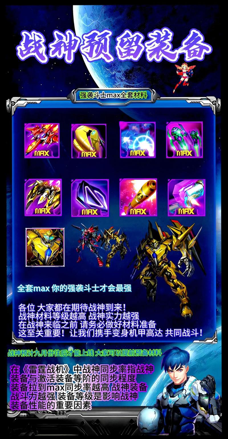雷霆战机合金系列装备/雷霆战机一套有什么加成-第5张图片