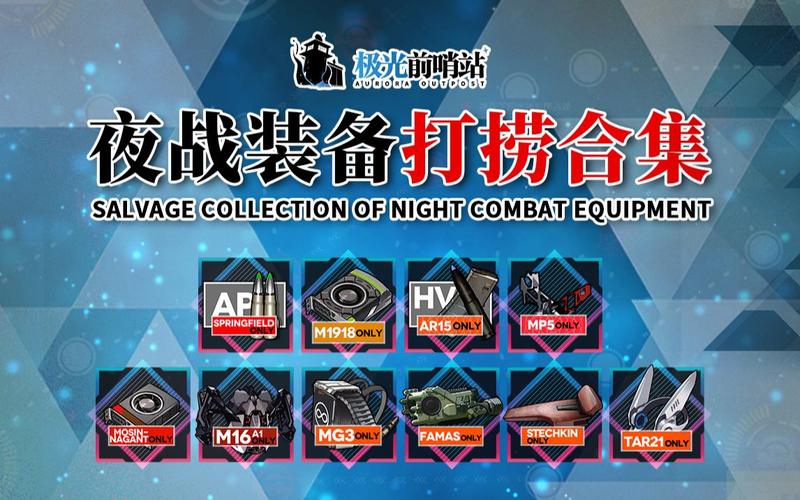 【少女前线夜战专属装备掉落概率，少女前线夜战专属装备一览】-第5张图片